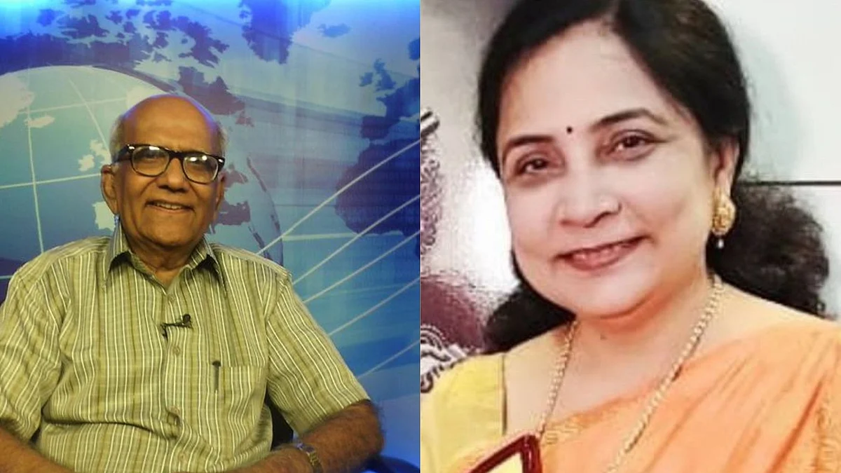 Vishnu Pandya (Left) and Parul Khakkar (Right)