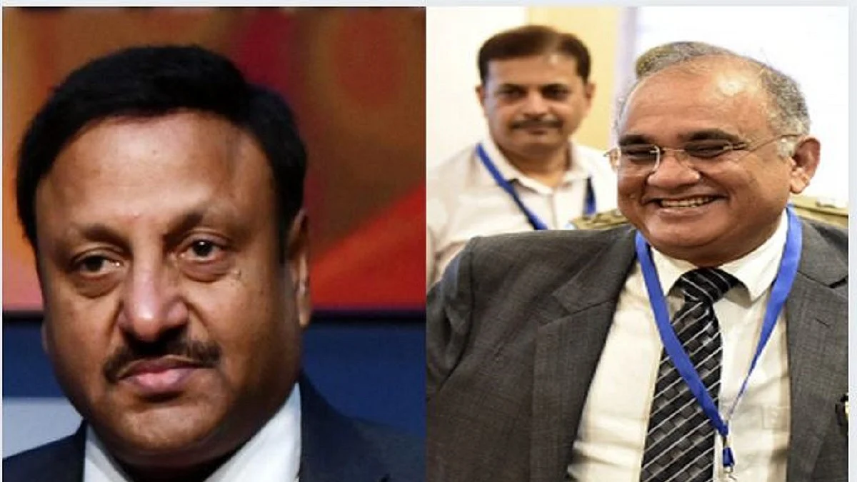 (From Left to Right) Rajiv Kumar and Anup Pandey