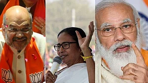 Almost two months after BJP’s humiliating loss in Bengal, Modi-Shah duo continue to needle Mamata Banerjee