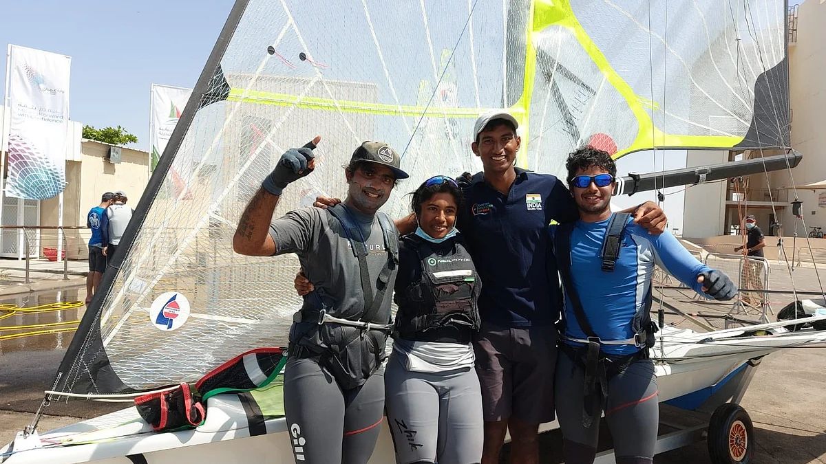 The Tokyo Olympics marks the debut of all four Indian sailors in the mega event