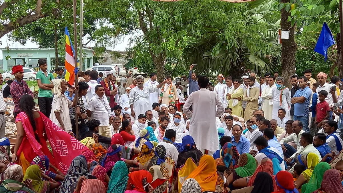 UP Police bulldozed Dalits’ houses in Azamgarh, says Congress; demands compensation, action against culprits