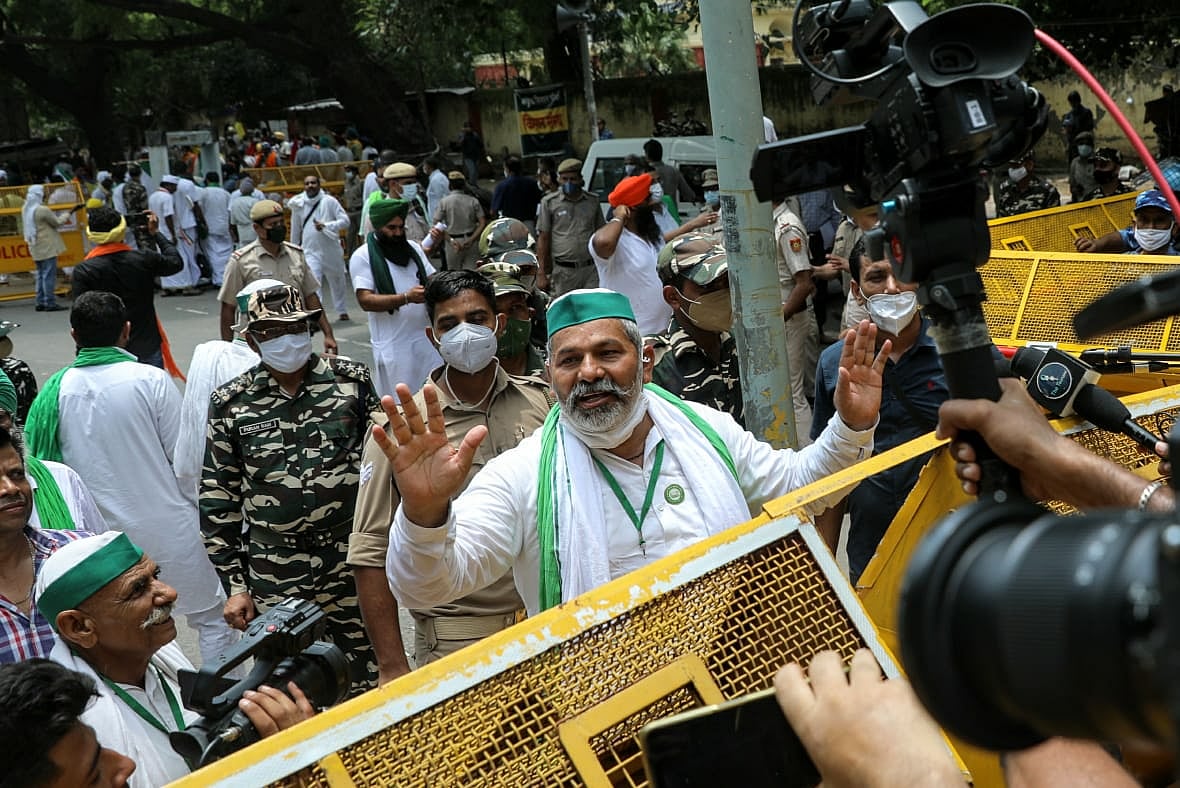 200 farmers reach Jantar Mantar for protest against farm laws amid Parliament session