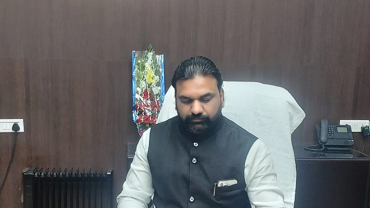 Bihar Panchayati Raj Minister Samrat Chaudhary  (Photo Courtesy: IANS)