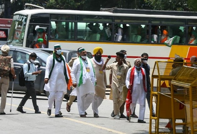 200 farmers reach Jantar Mantar for protest against farm laws amid Parliament session