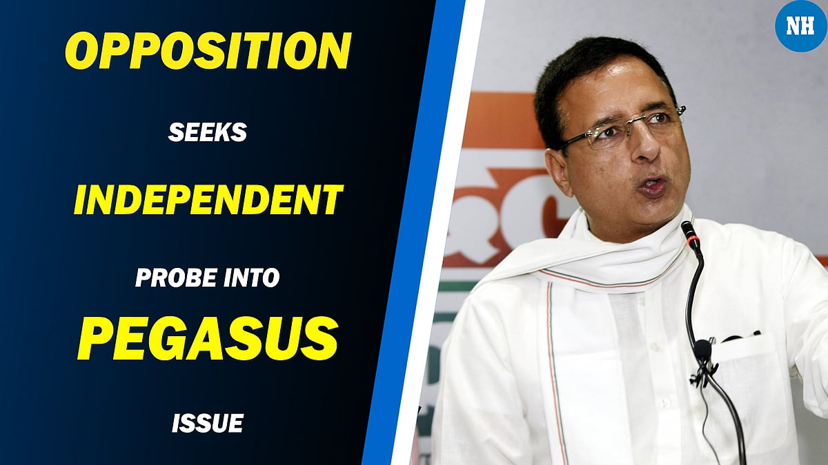 Opposition seeks independent probe into Pegasus issue