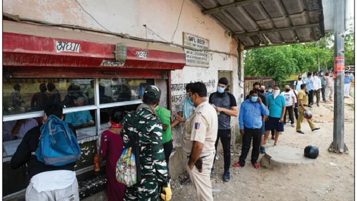 Stress as a result of prolonged panic may drive people to unhealthy food, tobacco and alcohol.