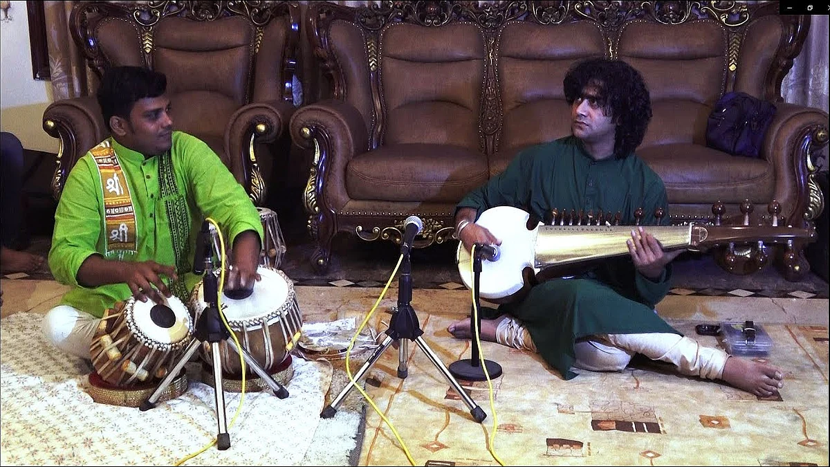 A Sarodist with a penchant for fusion