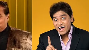 Johnny Lever is smiling because comedy is now serious business
