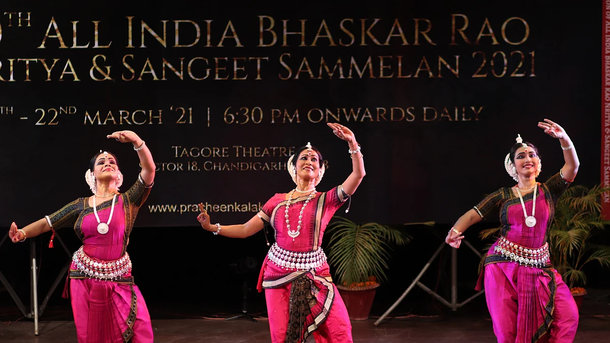 An Odissi performance at the event