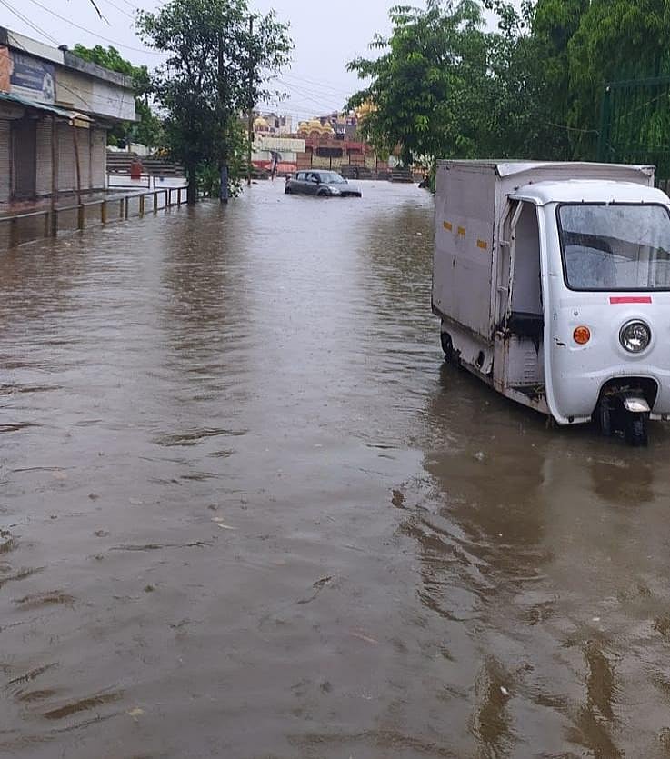 Gurugram waterlogged