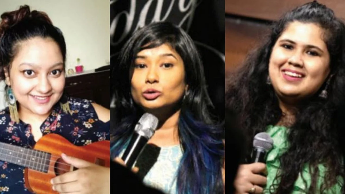 From Left to Right: (Vipasha Malhotra, Jeeya Sethi, Pratyasha Rana)