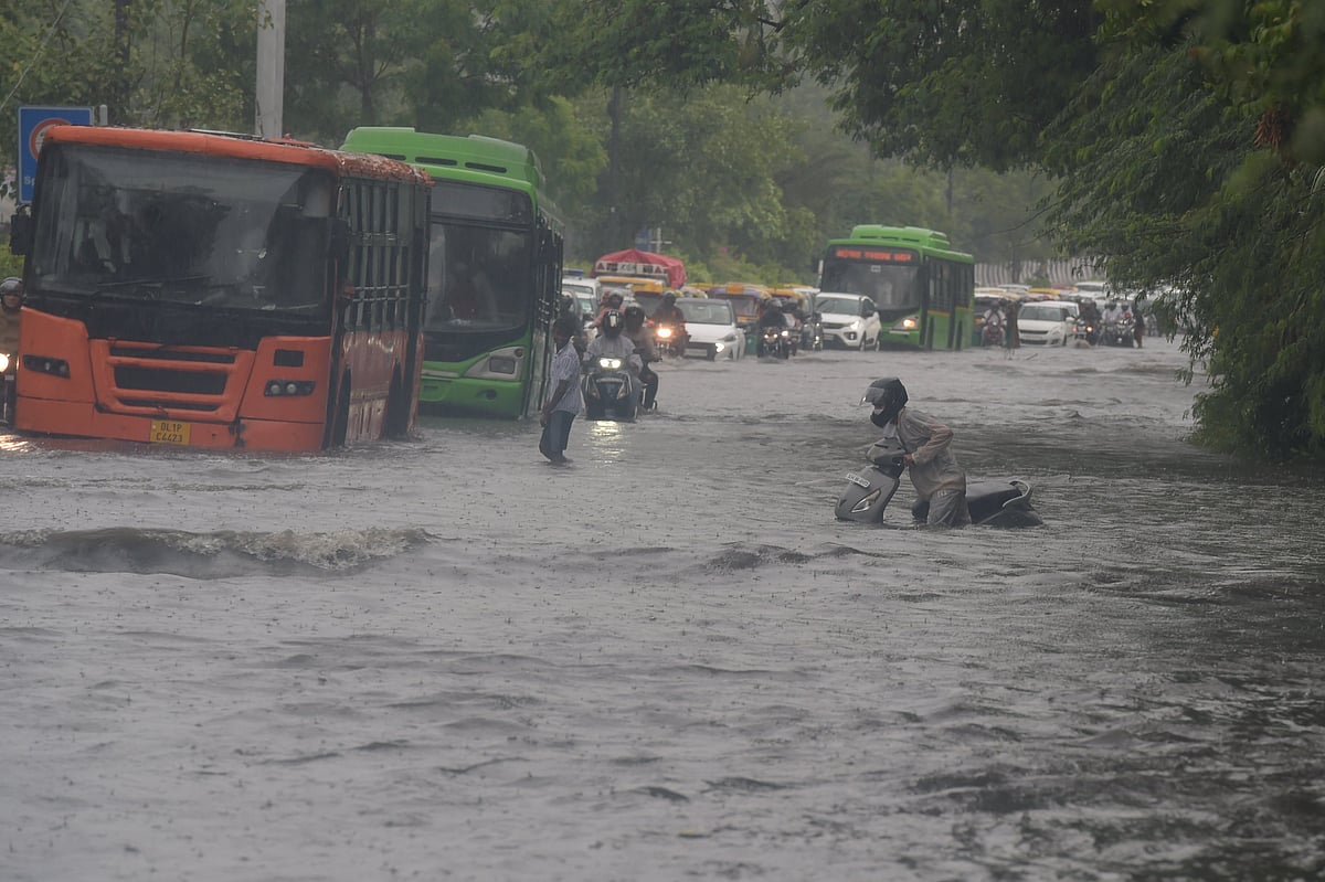 Waterlogging in Delhi