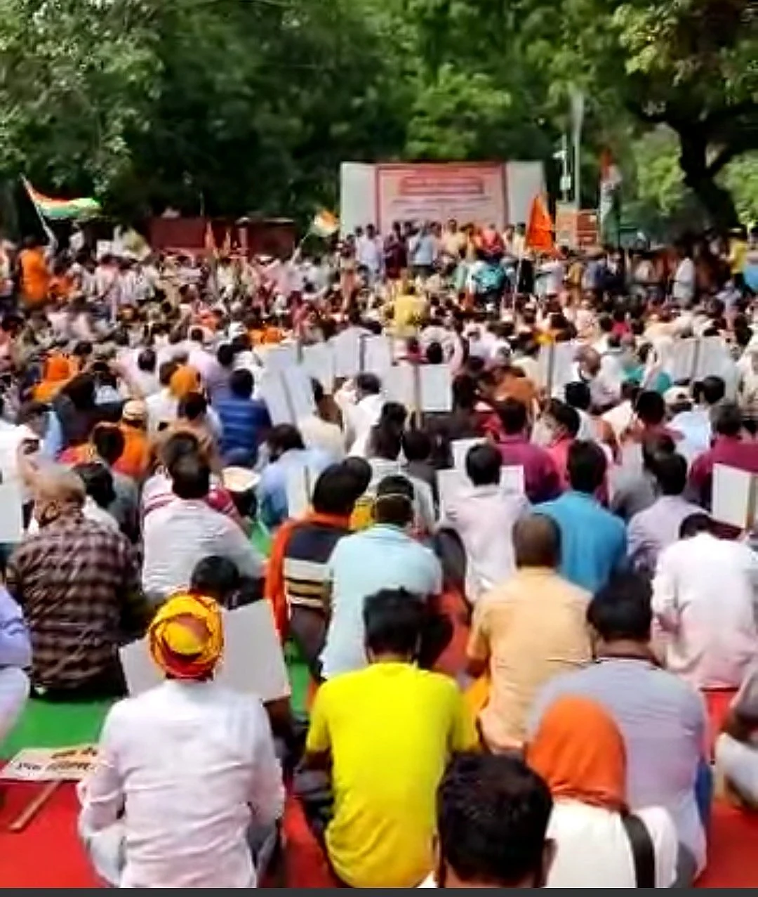 At the event organised by the ‘Bharat Jodo Movement’, BJP members were demanding a UCC