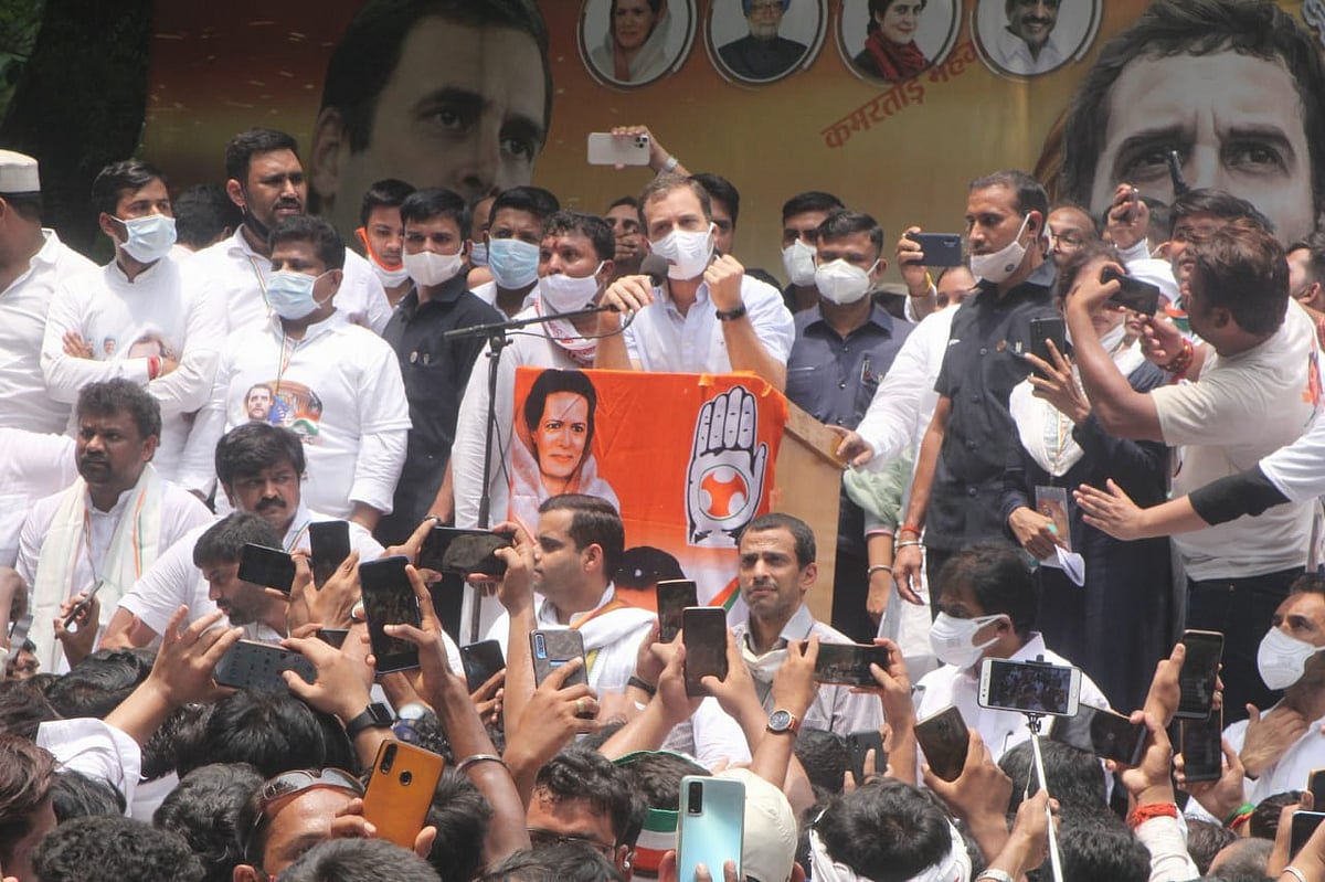 Congress leader Rahul Gandhi (NH Photo by Vipin)