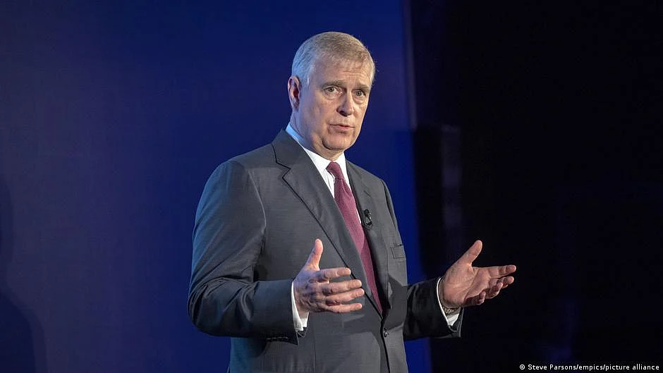 Prince Andrew when he was still a prince