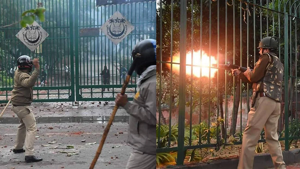 Police action against Jamia Millia  students, 15 December 2019