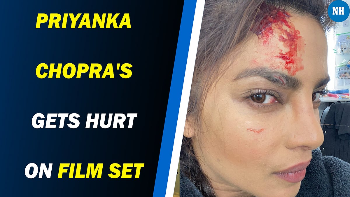 Priyanka Chopra gets hurt on film set 