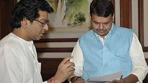 Raj Thackeray and Devendra Fadnavis