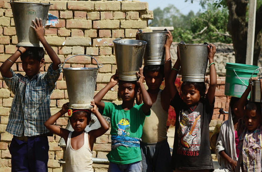 Climate change: children at risk