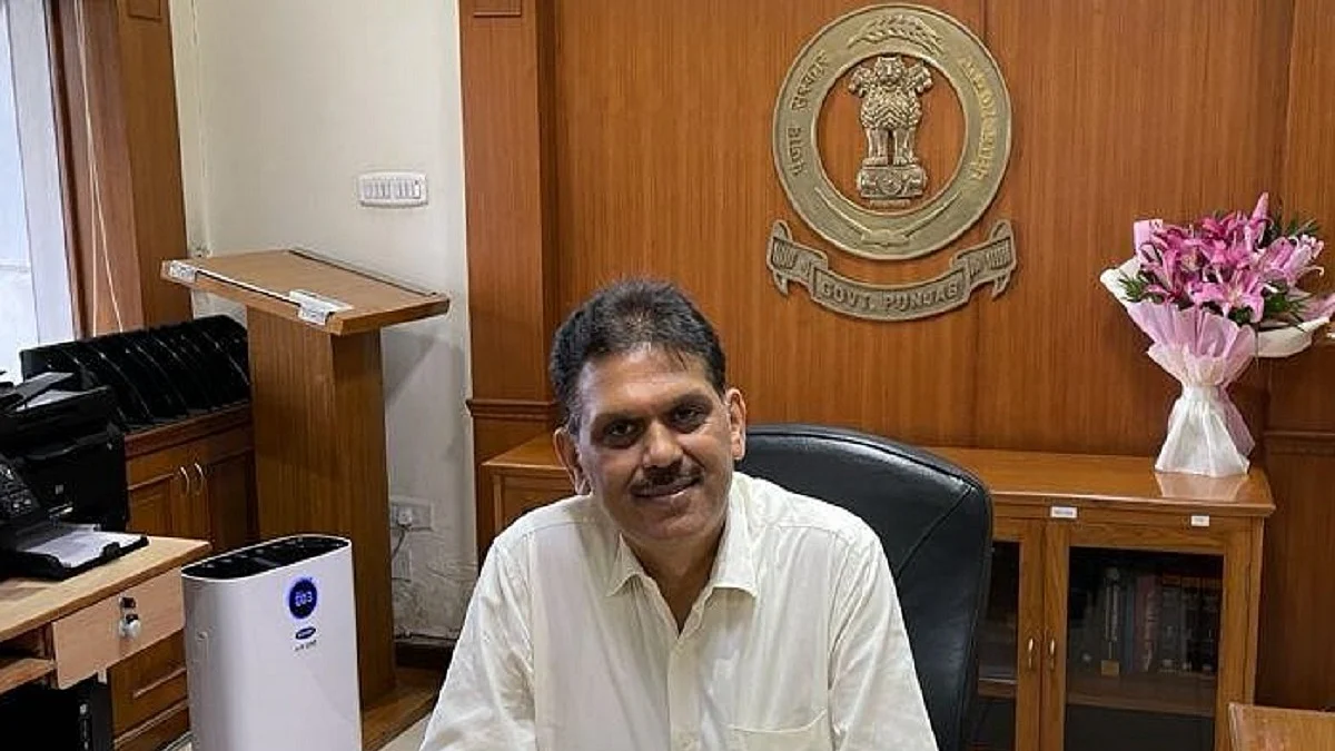 Chief Secretary of Punjab Anirudh Tiwari