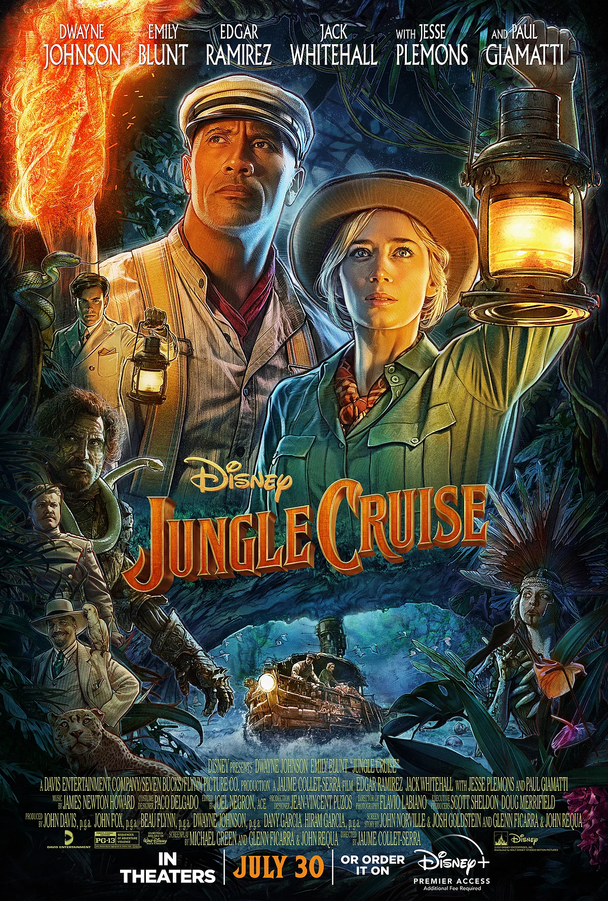 Jungle Cruise poster