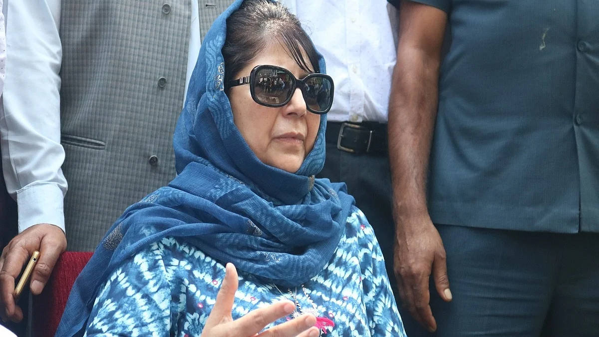 Mehbooba Mufti (Photo Courtesy: IANS)