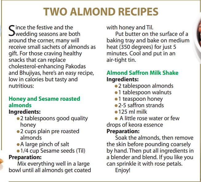 Food Katha: If winter comes, can almonds be far behind?