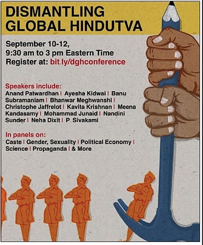 Heat and dust over international conference on 'Dismantling Global Hindutva' beginning today 