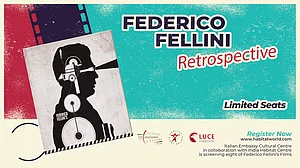 India Habitat Centre to hold a week long retrospective on Federico Fellini