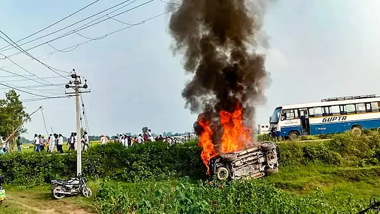 BJP worker among 4 nabbed over Lakhimpur Kheri violence, minister's son sent to judicial custody