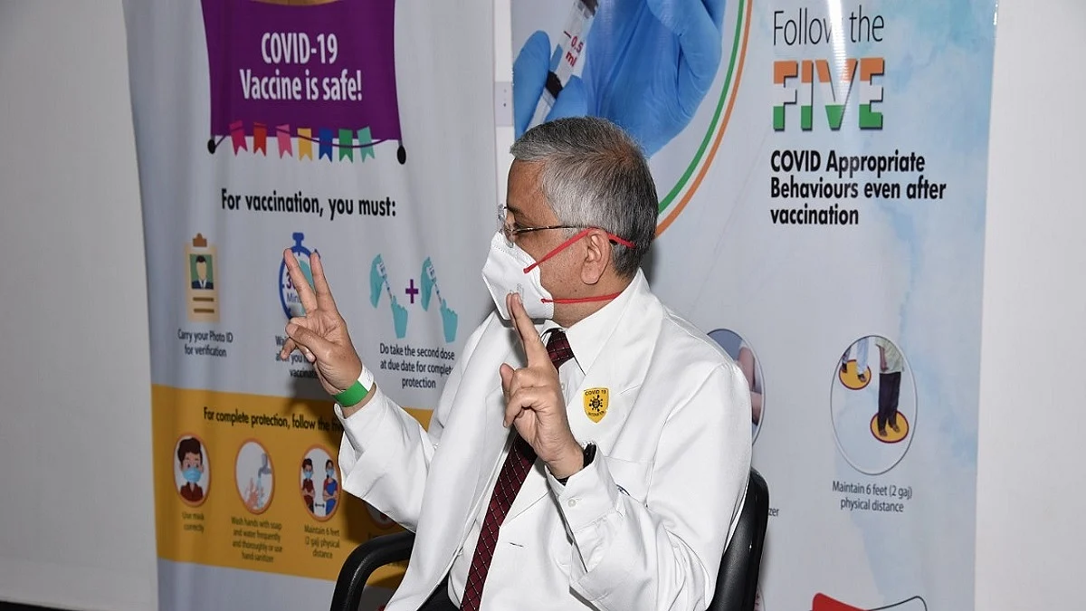 AIIMS Director Dr Randeep Guleria (Photo Courtesy: IANS)