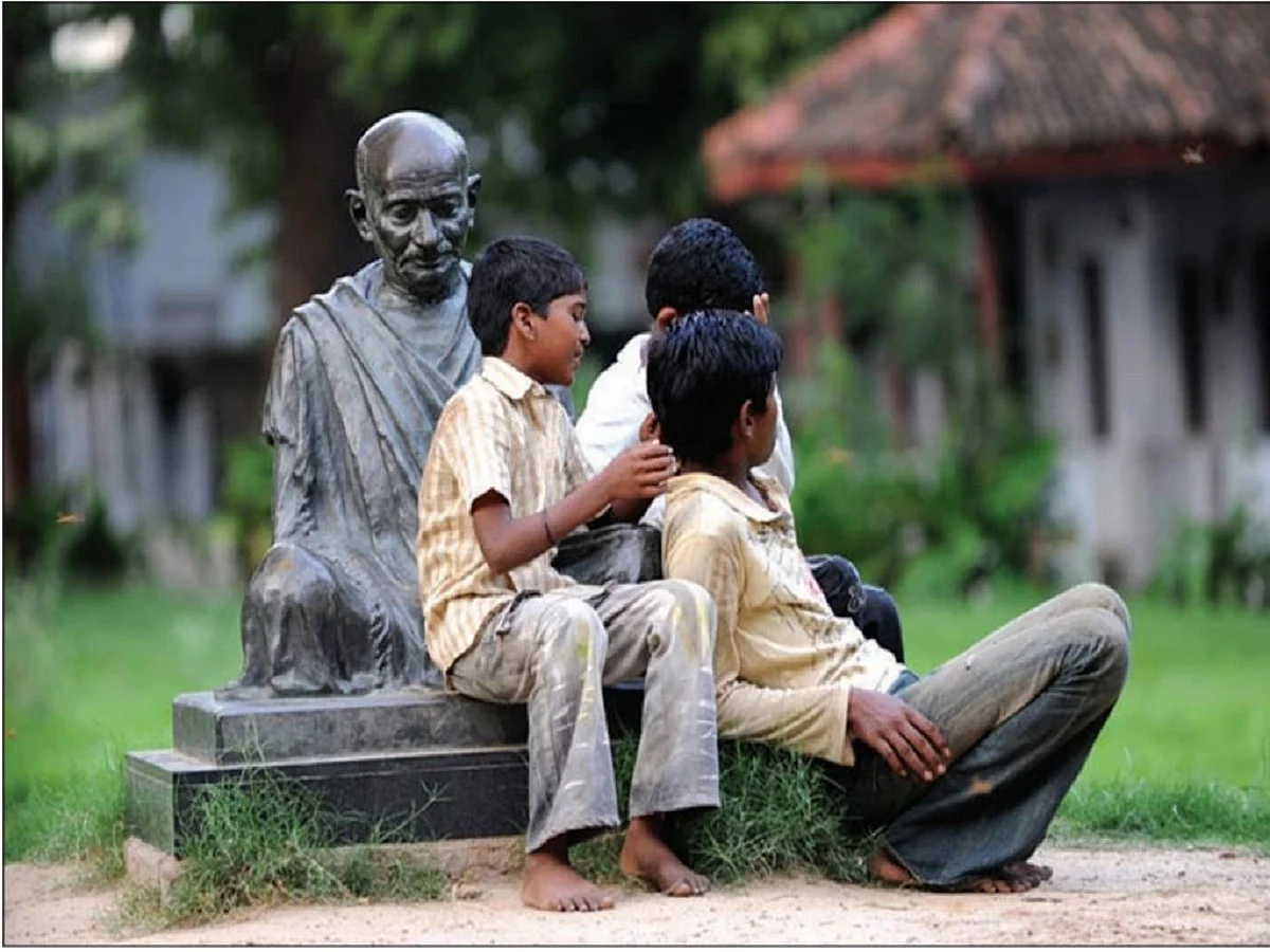 A 'world class renovation' of the Indian mind before 'world class' renovation of Gandhi Ashram 