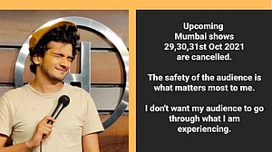 Munawar Faruqui cancels Mumbai shows