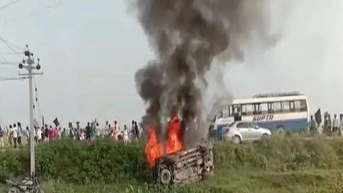 Visuals from Lakhimpur Kheri