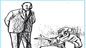 The truth is that RSS and most Indians dislike Gandhi but the world outside will not let them dump him