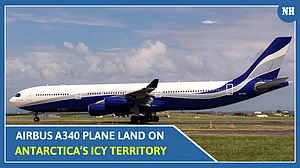 Airbus A340 Plane Lands on Antarctica’s Icy Territory For The First Time In History