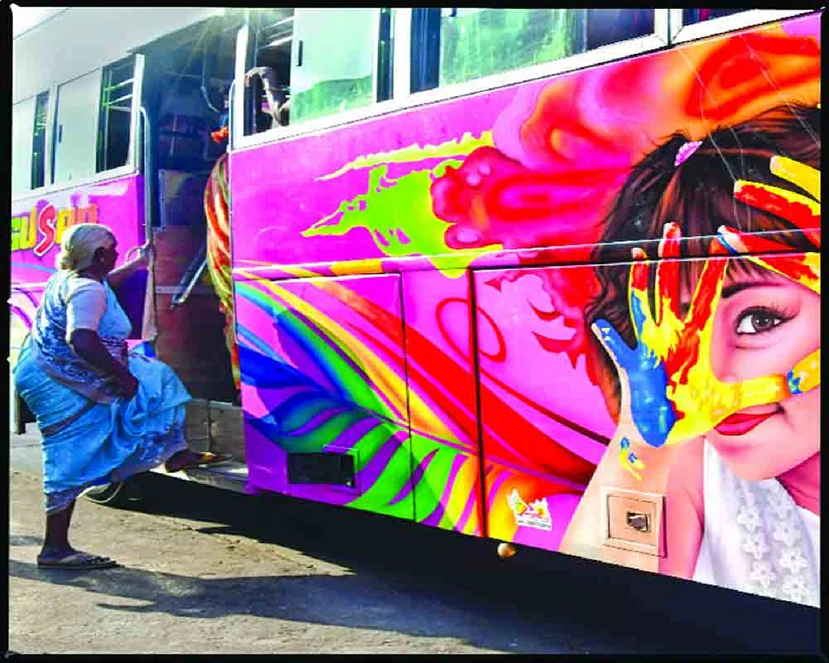 The Bus Art of Tamil Nadu