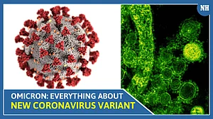 First image of omicron virus released