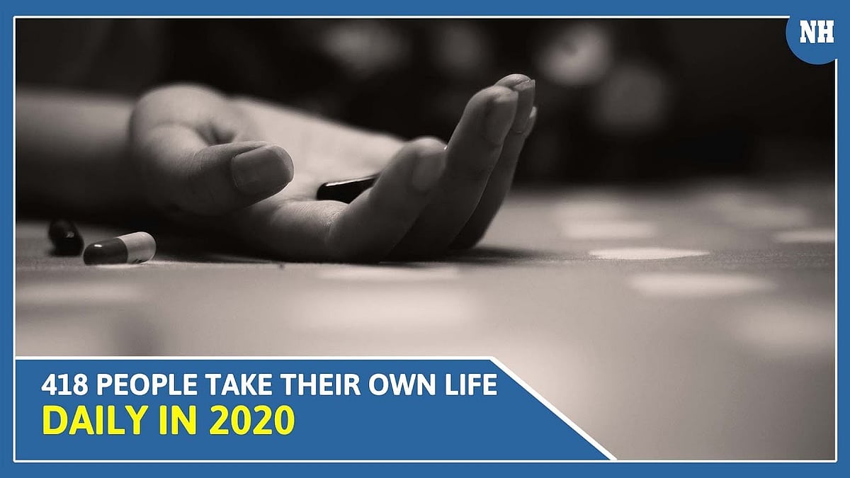 418 people take their own life daily in 2020