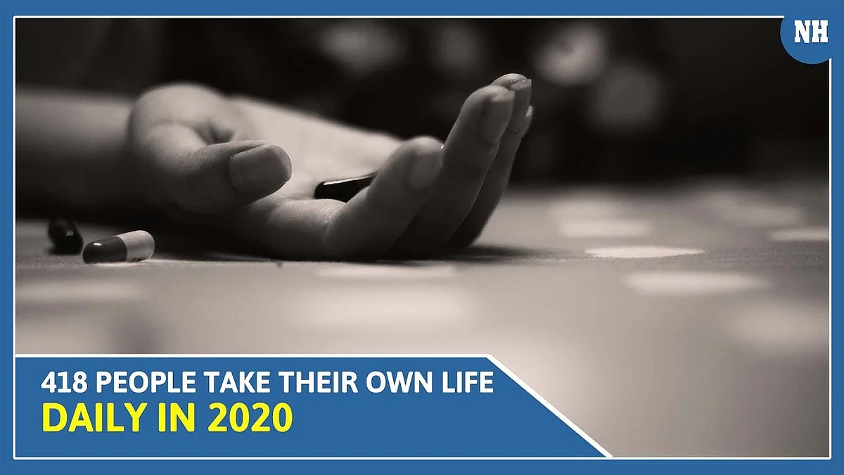 418 people take their own life daily in 2020
