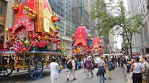 ISKCON Rath Yatra in New York
(Photo courtesy: Peter Ferreira)