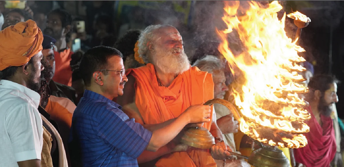 ‘Kejriwal model’ a cocktail of big-ticket money and high-decibel publicity, with a dash of Hindutva politics