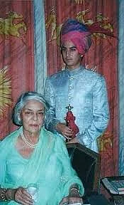Gayatri Devi and Devraj Singh