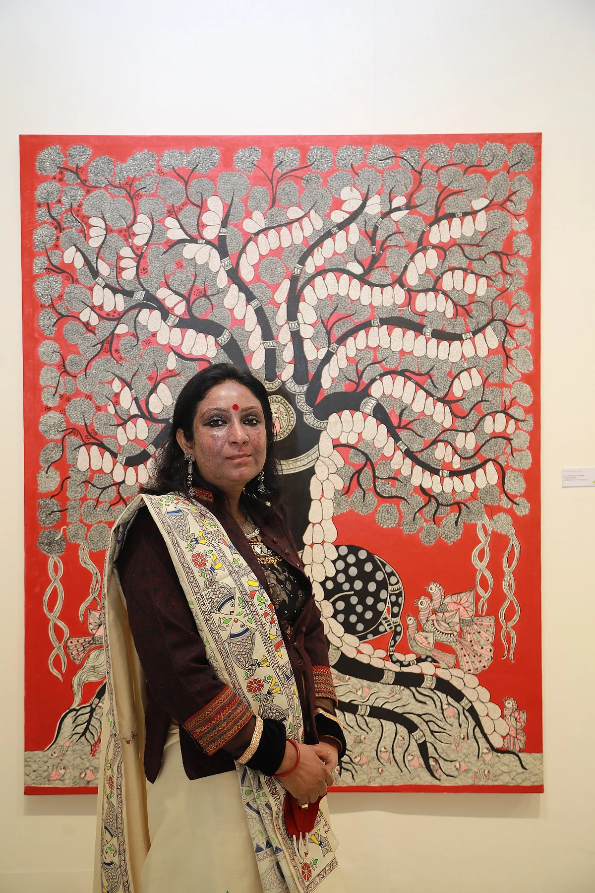 Manish Jha, Madhubani art show
