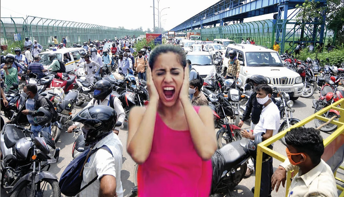 Delhi's noise pollution as bad as its air but police turn a deaf ear to cars honking