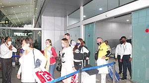 Goa: First charter flight of foreign tourists arrives after almost 22 months