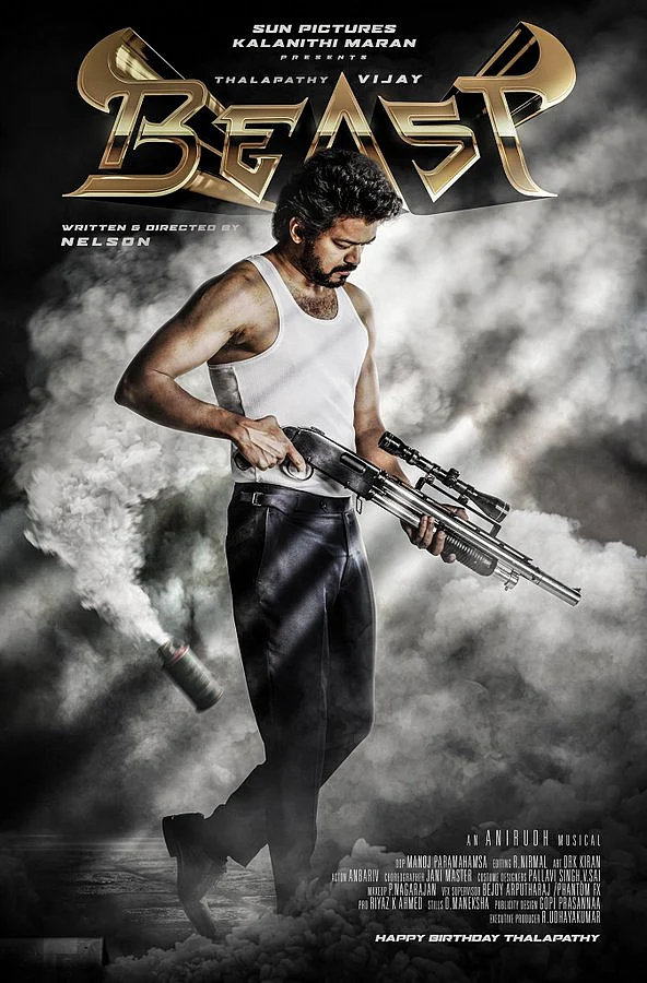 Vijay's post on 'Beast' most liked and retweeted tweet from film industry in India: Twitter