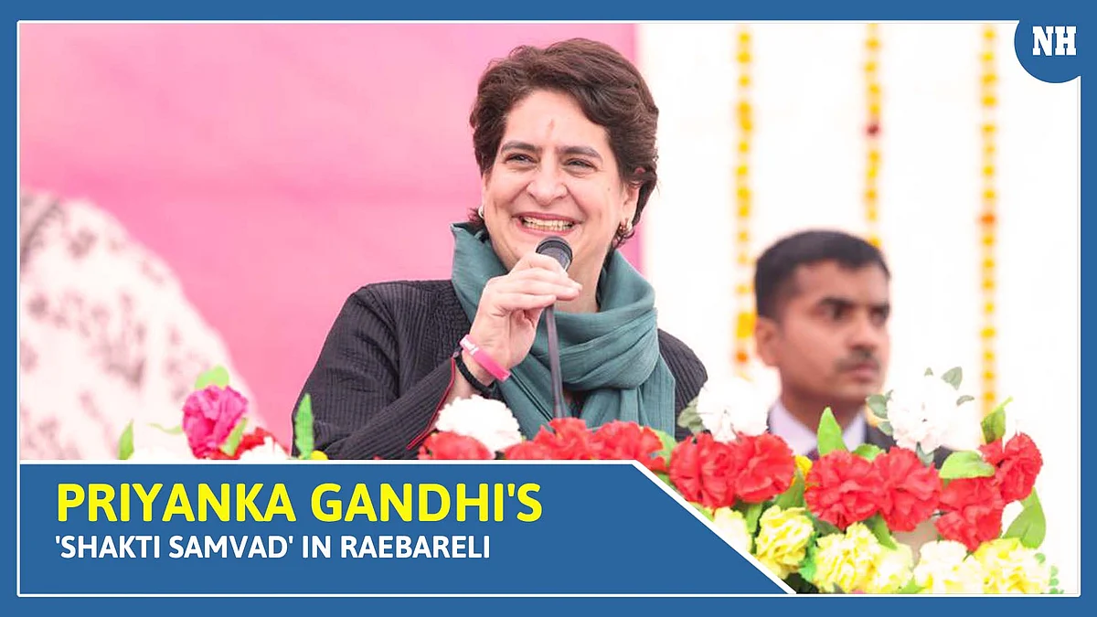 Priyanka Gandhi's 'Shakti Samvad' in Raebareli