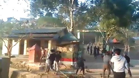 Mob attacks an Assam Rifle camp in Nagaland