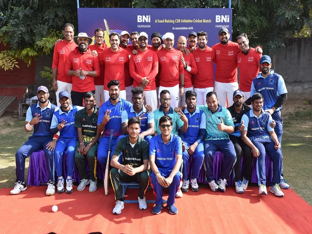 Visually challenged boys showcase cricket talent